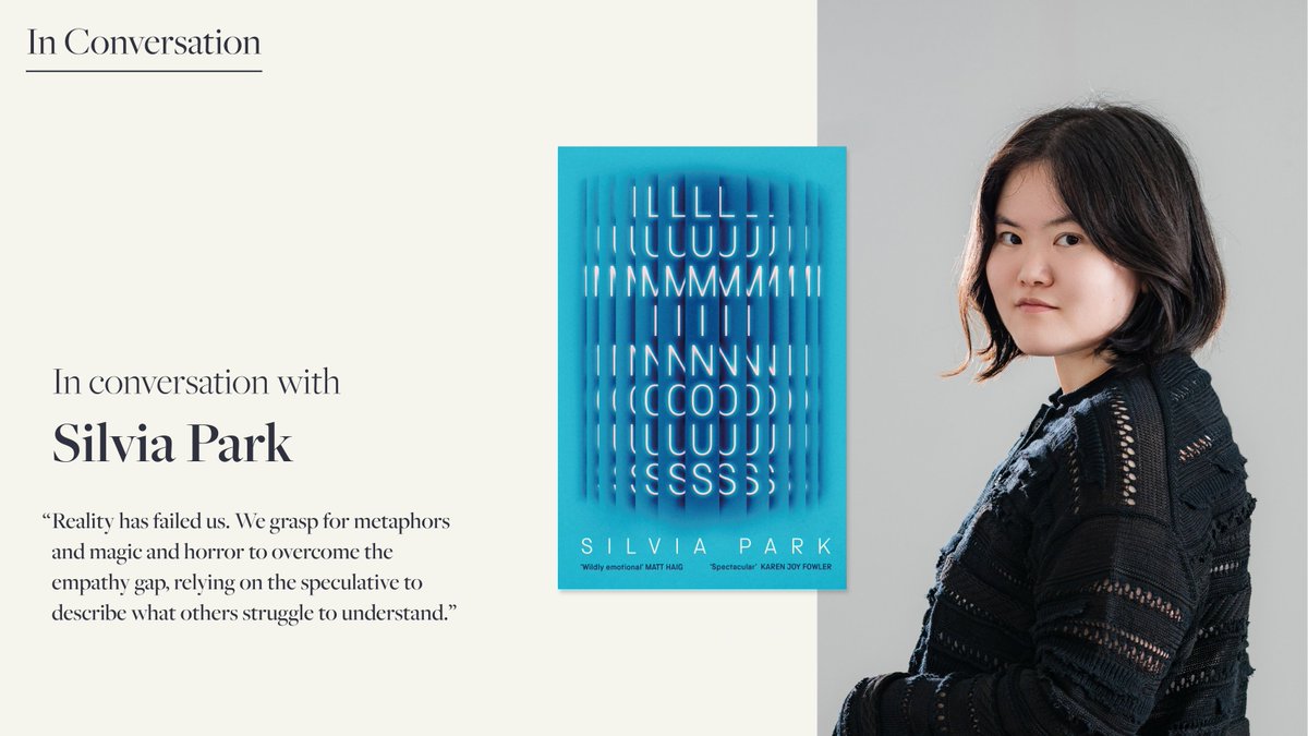 This April, we spoke to @park_silvia about her debut novel, Luminous. We discussed speculative fiction, a unified Korea and crafting voices.⁠
⁠
Our proud pick for our April Book of the Month, Luminous is a dazzling work of speculative fiction and an unforgettable story about