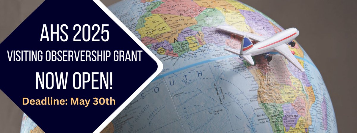 Visiting Observership Grant Applications Now Open!

This opportunity invites AHS members to visit top hernia centers around the globe &amp; gain firsthand insight into cutting-edge abdominal wall surgery performed by world-renowned experts.

Apply Today: tinyurl.com/fyyut8c7
