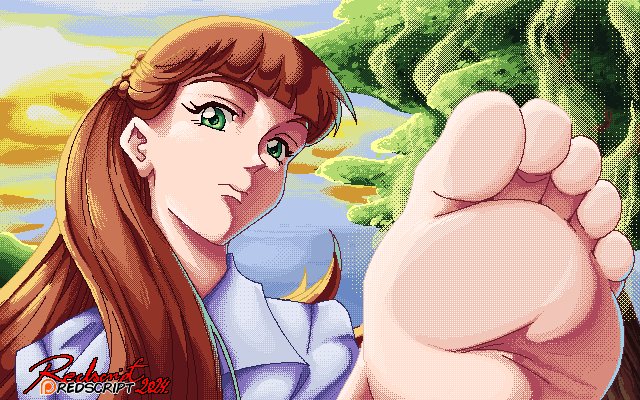 I was trying to make something with a PC98 aesthetic.