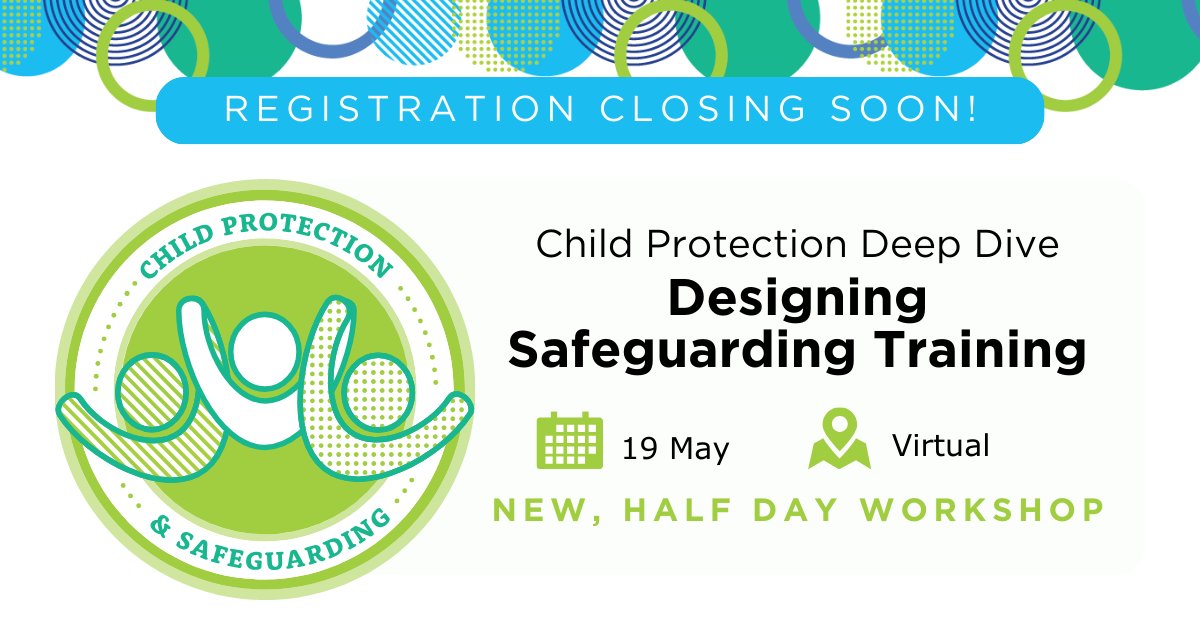 CISEducation's tweet image. Join us for a new, half-day workshop focused on how to design and deliver safeguarding induction and refresher training for your school's staff and faculty. CIS member schools can register before 16 May in the CIS Community portal: info.cois.org/child-protecti…
