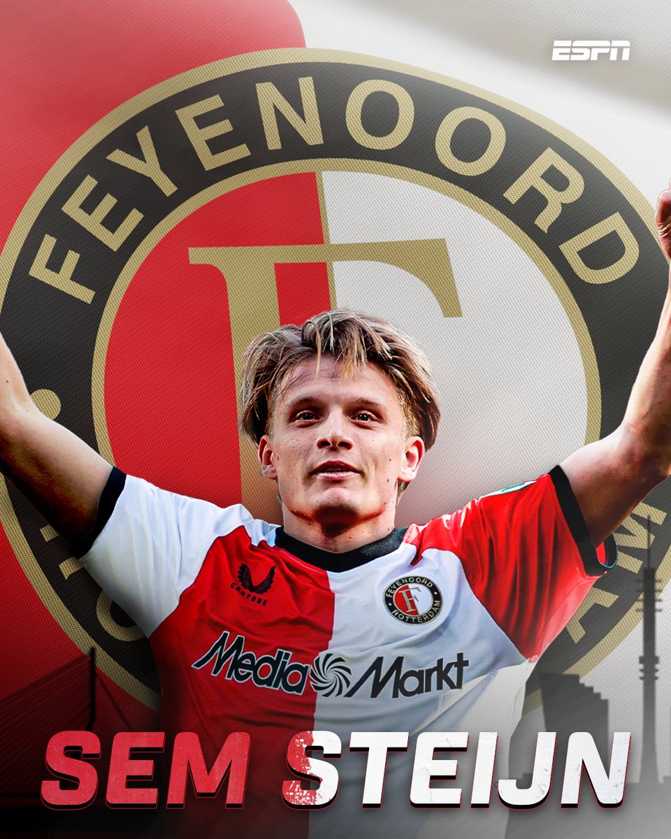 💥 Sem Steijn is officieel Feyenoorder! 🤝 

✍️2️⃣0️⃣2️⃣9️⃣