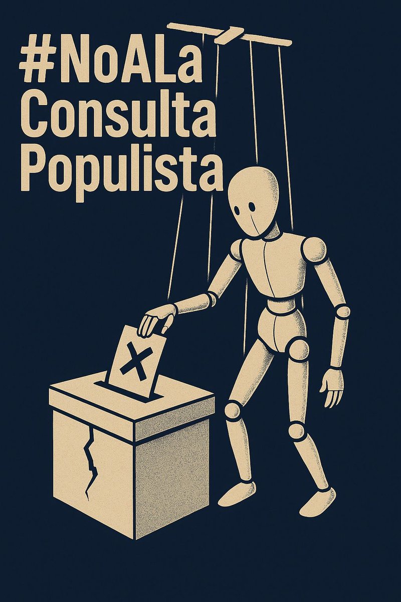 PalomaValenciaL's tweet photo. ⚠️ El gobierno Petro no genera empleo productivo ni formal, y pretende ahora imponer su fracasada reforma laboral vía consulta populista que:

❌ Aumentará la informalidad
❌ Cerrará oportunidades para jóvenes aprendices
❌ Cargará con más costos a quienes sí están creando empleo

#NoALaConsultaPopulista
#1DeMayo