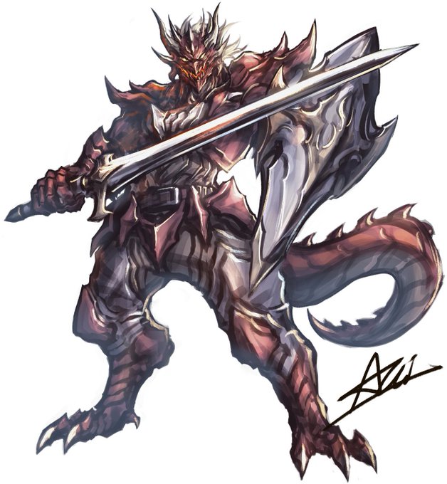 竜の血脈の戦士 