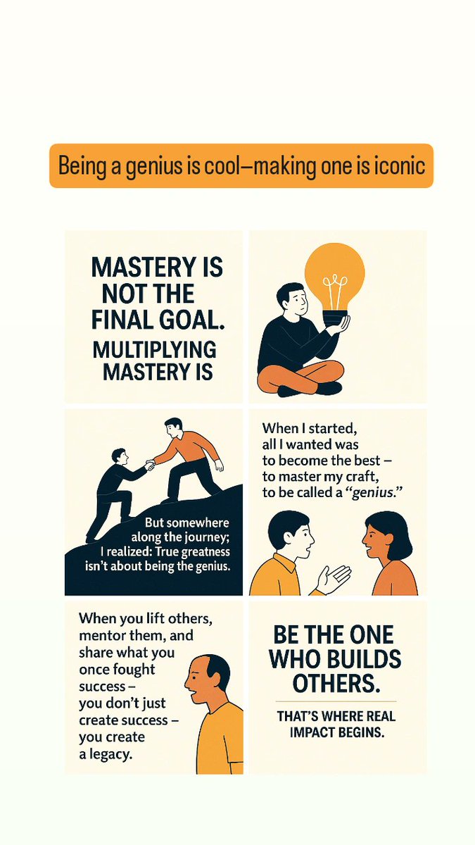 Being a genius is cool—making one is iconic