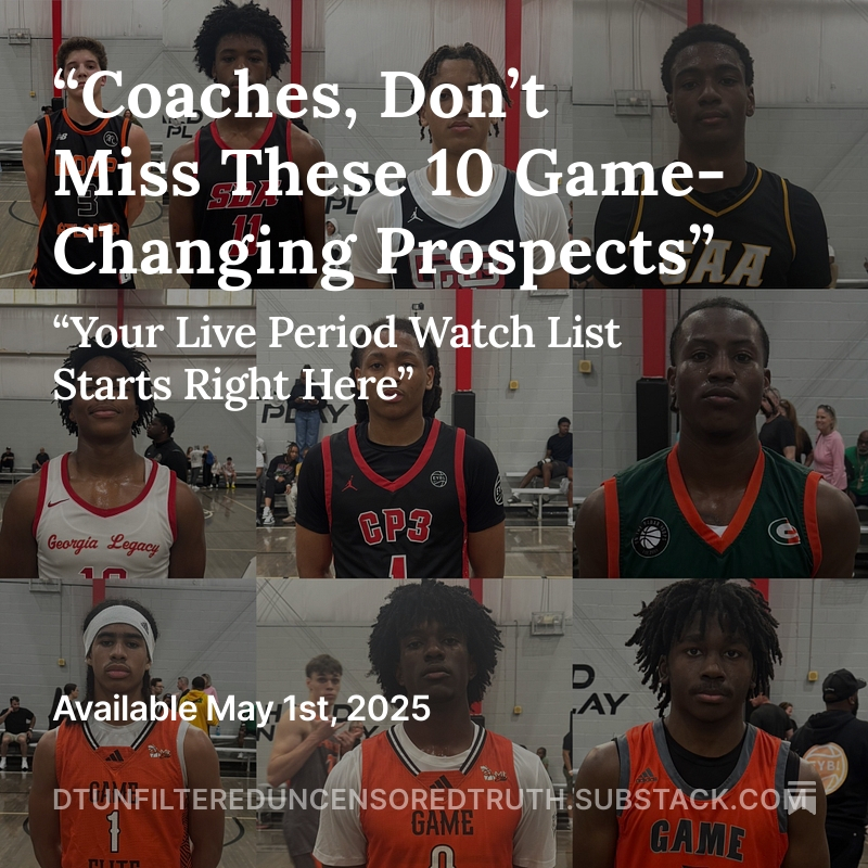 DT Media Group (@dtunfiluncen247) on Twitter photo “Coaches, Don’t Miss These 10 Game-Changing Prospects” - Link is below
<a href="/SLAM_HS/">SLAM HS Hoops</a> <a href="/OntheRadarHoops/">Shun Williams</a> <a href="/TaiYoungHoops/">Tai Young</a> <a href="/northgareport/">Adrian | Ken</a> <a href="/PrepHoops/">Prep Hoops 🏀</a> <a href="/KyleSandy355/">Kyle Sandy</a> <a href="/PaulBiancardi/">Paul Biancardi</a> <a href="/ebosshoops/">Eric Bossi</a> <a href="/Cassidy_Rob/">Rob Cassidy</a> <a href="/TiptonEdits/">Joe Tipton</a> <a href="/jakeweingarten/">Jake</a> <a href="/trigonis30/">Dinos Trigonis</a> <a href="/TheCircuit/">The Circuit</a> <a href="/EricPMusselman/">Eric Musselman</a> <a href="/hoopseen/">HoopSeen</a> “Coaches, Don’t Miss These 10 Game-Changing Prospects” - Link is below
<a href="/SLAM_HS/">SLAM HS Hoops</a> <a href="/OntheRadarHoops/">Shun Williams</a> <a href="/TaiYoungHoops/">Tai Young</a> <a href="/northgareport/">Adrian | Ken</a> <a href="/PrepHoops/">Prep Hoops 🏀</a> <a href="/KyleSandy355/">Kyle Sandy</a> <a href="/PaulBiancardi/">Paul Biancardi</a> <a href="/ebosshoops/">Eric Bossi</a> <a href="/Cassidy_Rob/">Rob Cassidy</a> <a href="/TiptonEdits/">Joe Tipton</a> <a href="/jakeweingarten/">Jake</a> <a href="/trigonis30/">Dinos Trigonis</a> <a href="/TheCircuit/">The Circuit</a> <a href="/EricPMusselman/">Eric Musselman</a> <a href="/hoopseen/">HoopSeen</a>