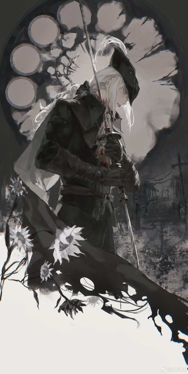 Fan art | Bloodborne - Lady Maria of the Astral Clocktower

Artist: 纸凪纸