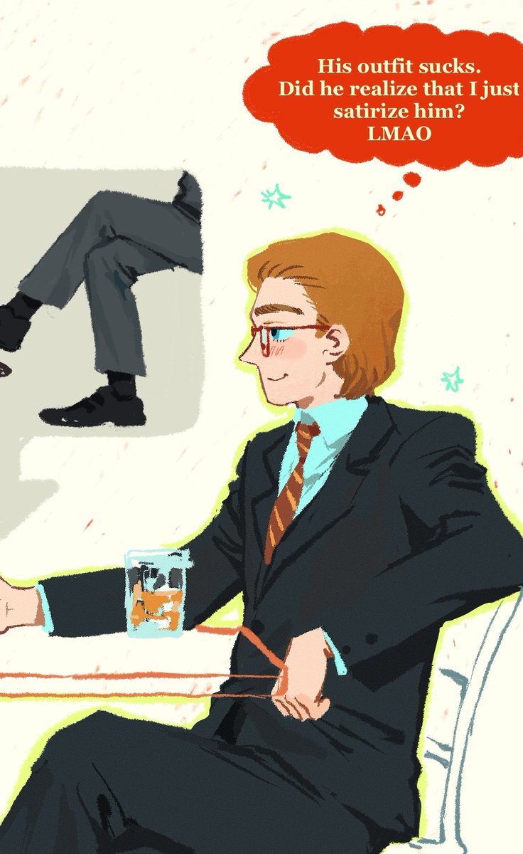 He just overthinking