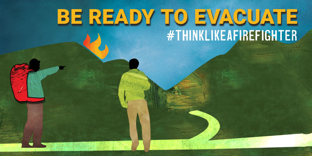 #thinklikeafirefighter
Need to evacuate your vacation?! No, not because of um, er, family dynamics…
Do you know where you are? Does someone else know where you are? What’s going on around you? Be prepared and don’t count on having cell service!