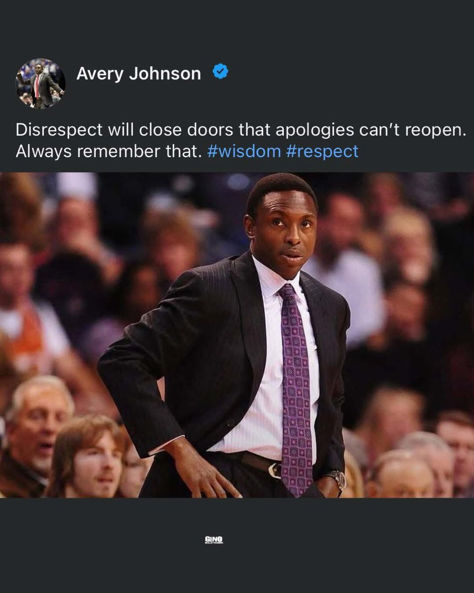 James Boo Brewer (@coachboobrewer) on Twitter photo Disrespect can burn bridges you didn’t even know you’d need later. You might think it’s just a moment, just a coach, just a teammate — but how you treat people always comes back around. 🔥
In this game and in life, character still matters. Talent might get you in the room, but Disrespect can burn bridges you didn’t even know you’d need later. You might think it’s just a moment, just a coach, just a teammate — but how you treat people always comes back around. 🔥
In this game and in life, character still matters. Talent might get you in the room, but
