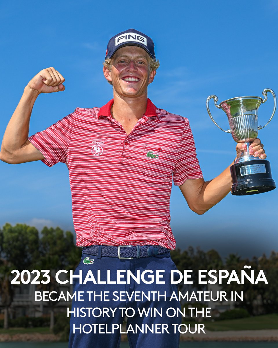 4️⃣ Top 10 finishes
📊 27th on the Race to Dubai 

Martin Couvra is enjoying his debut DP World Tour season.