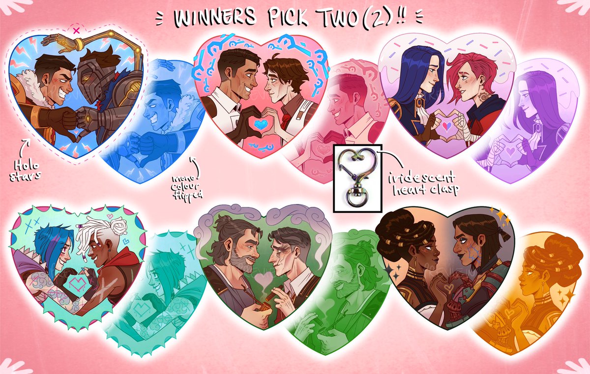 _C4NDYC41N's tweet image. ✨Follower Giveaway!✨

Gifting two #arcane acrylic charms to Two (2) random winners - 1 here and 1 on 🦋!

Thanks to everyone who supported this little project of mine!! ❤️

How to Enter:
🔸Follow
🔸Like
🔸Repost

Giveaway ends: May 15
Winners announced: May 18