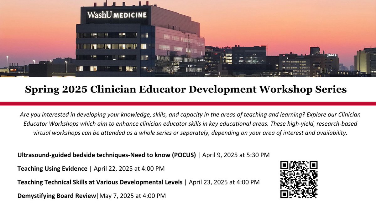 Getting ready for board exams? Our Demystifying Board Review workshop on May 7 at 4 PM will cover study strategies, test-taking techniques &amp; question breakdowns. Learn more &amp; register: anesthesiology.wustl.edu/educator-works…