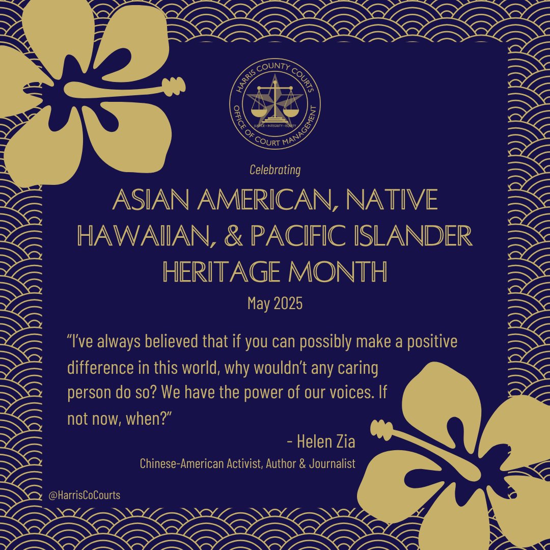 During Asian American, Native Hawaiian &amp; Pacific Islander Heritage Month, we're celebrating the contributions of #AANHPI judges, lawyers &amp; legal professionals. Their commitment to justice helps strengthen the rule of law &amp; ensures #JusticeForAll.⚖️🏛️#AANHPIHeritageMonth
