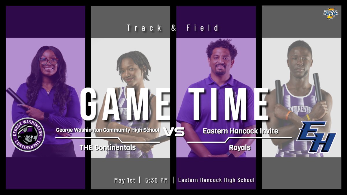 The Continentals track team is headed to Eastern Hancock!  This invitational will showcase top-tier talent and serve as a great barometer for our team. Let’s go, Continentals! 💪 #TrackAndField #GoContinentals

🏃🏾‍♂️&gt;  Track 🏃🏾‍♀️
🆚 &gt; Eastern Hancock
⏰ &gt; 5:30pm
📍 &gt; Eastern Hancock