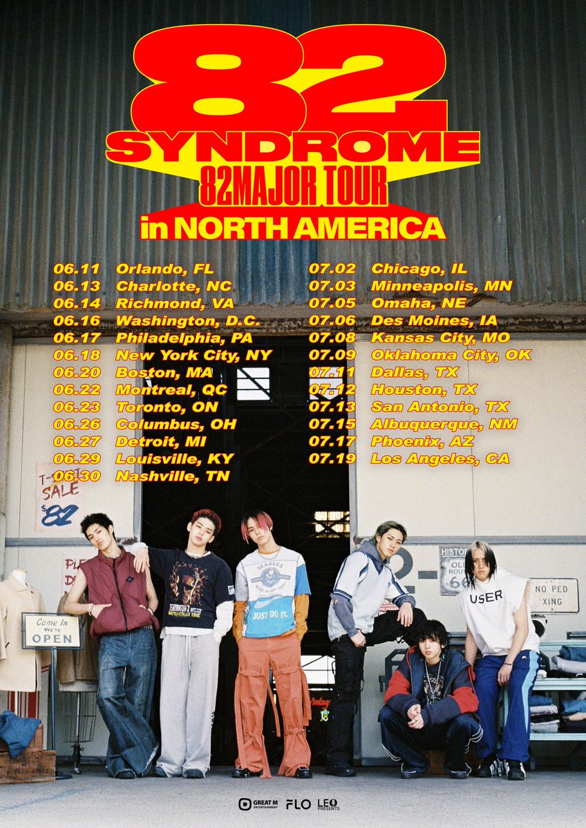 Leo Presents (@leopresents) on Twitter photo π₯ JUST ANNOUNCED! π₯
β <a href="/82MAJOR_231011/">82MAJOR</a>
β 82MAJOR TOUR <82 SYNDROME>
β in NORTH AMERICA
β‘οΈ πππ§ππ«ππ₯ πππ₯π: May 9 (Fri) 10am CST onwards via Ticketweb.com & TicketWeb.Ca
#82MAJOR #μμ΄ν°ν¬λ©μ΄μ
#82λ©μ΄μ #82MAJORTOUR
#82MAJORTOUR_82SYNDROME π₯ JUST ANNOUNCED! π₯
β <a href="/82MAJOR_231011/">82MAJOR</a>
β 82MAJOR TOUR <82 SYNDROME>
β in NORTH AMERICA
β‘οΈ πππ§ππ«ππ₯ πππ₯π: May 9 (Fri) 10am CST onwards via Ticketweb.com & TicketWeb.Ca
#82MAJOR #μμ΄ν°ν¬λ©μ΄μ
#82λ©μ΄μ #82MAJORTOUR
#82MAJORTOUR_82SYNDROME