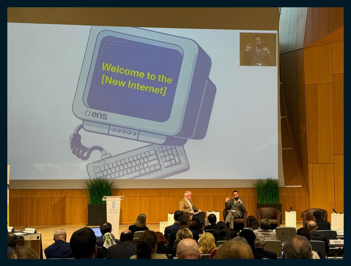 Last week, ENS was at the United Nations.

General Counsel &amp; CISO at ENS Labs — <a href="/aurbelis/">Alexander Urbelis</a> — represented ENS at the 25th Anniversary of the UDRP, hosted by <a href="/WIPO/">World Intellectual Property Organization (WIPO)</a>, a specialized UN body in Geneva 🇺🇳

Here's a quick look at what we shared about ENS, Web3, and the future of naming