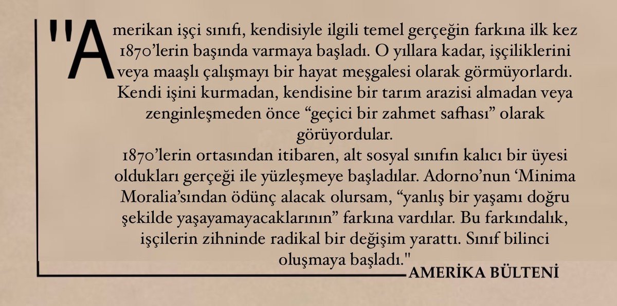 İşçi ve Emek Bayramı 1 Mayıs, neden doğduğu ülke olan ABD’de Eylül ayında kutlanıyor? 

1 Mayıs’ın doğuşuna neden olan olayların öyküsü, Gilded Age serisinin ikinci yazısında:
amerikabulteni.com/2025/04/10/tru…