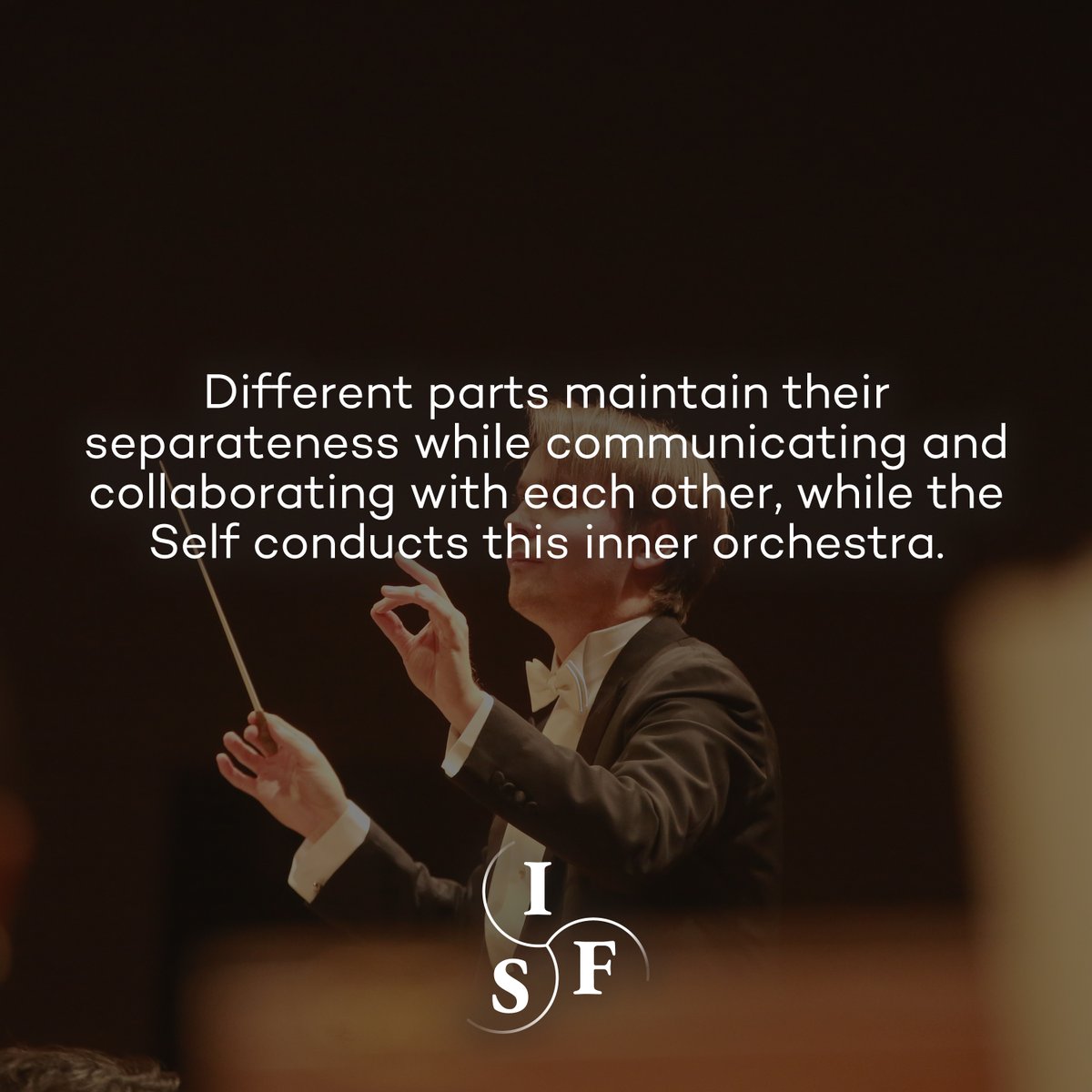 Different parts maintain their separateness while communicating and collaborating with each other, while the Self conducts this inner orchestra.
Learn more: hubs.ly/Q03kLpz50
Purchase Books: hubs.ly/Q03kLBTK0
#internalfamilysystems
