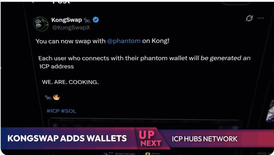 TakeitLikeaMen's tweet photo. 🚨 Who wants 100 $KONG for sharing this @icphub_us video? 🚨👇

Packed with alpha:
🔥 $ICP updates
🧠 DAO governance
🦍 @KongSwapX insights & more!

To enter:
1️⃣ Like
2️⃣ Share
3️⃣ Comment: “Kyle is a BEAST!”
3 winners. 24 hours. Let’s gooo! 💥💰
https://t.co/ha896SUAMk