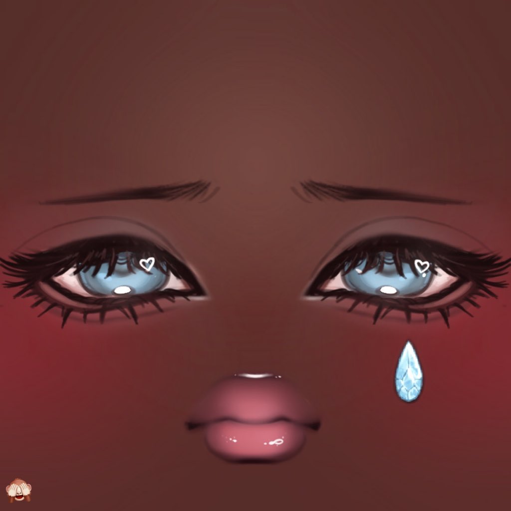cloudyloove's tweet image. For anyone who does faces any tips you have for me to improve? 
#robloxart #robloxface