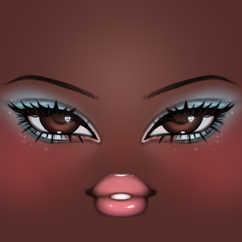 cloudyloove's tweet image. For anyone who does faces any tips you have for me to improve? 
#robloxart #robloxface