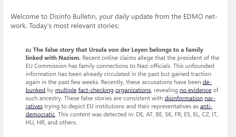 Anandstweets's tweet photo. @CraigMokhiber @vonderleyen @EDMO_EUI may be factually correct on VdL family Nazi background hoax. However, Vdl's own track record seems to show a liking for whitewashing fascist #apartheidIsrael settler-clonialism and genocide... #ICJ4EU
Narrow #factchecking leads to misappropriation by the ones in power. https://t.co/luLbjK23YN