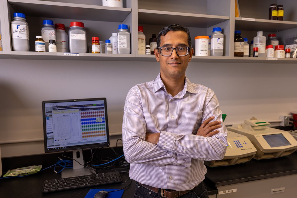 Nebraska Today (@nebtoday) on Twitter photo With a $1.5 million <a href="/NSF/">U.S. National Science Foundation</a> award, <a href="/NhsUnl/">UNL Department of Nutrition and Health Sciences</a>'s Sunil Sukumaran will use new tools in molecular genetics to pinpoint the biochemical pathways and molecular processes underlying zinc's roles in taste cells. go.unl.edu/kqj5 #Nebraska #UNL <a href="/UNL_CEHS/">Nebraska College of Education and Human Sciences</a> <a href="/UNLresearch/">Nebraska Research</a> With a $1.5 million <a href="/NSF/">U.S. National Science Foundation</a> award, <a href="/NhsUnl/">UNL Department of Nutrition and Health Sciences</a>'s Sunil Sukumaran will use new tools in molecular genetics to pinpoint the biochemical pathways and molecular processes underlying zinc's roles in taste cells. go.unl.edu/kqj5 #Nebraska #UNL <a href="/UNL_CEHS/">Nebraska College of Education and Human Sciences</a> <a href="/UNLresearch/">Nebraska Research</a>