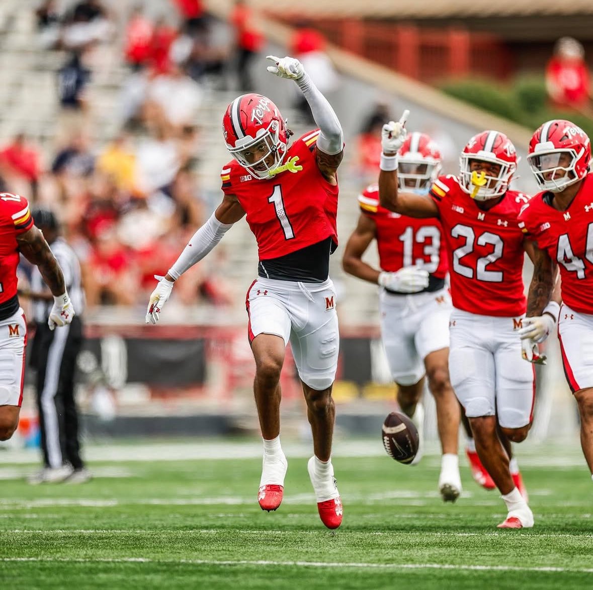 Tyriq“Ty Boogie”Green (@tyboogie_da1) on Twitter photo Thankful for my teammates, coaches and family for helping me earn an offer from University of Maryland
<a href="/TedMonachino/">Ted Monachino</a> Thankful for my teammates, coaches and family for helping me earn an offer from University of Maryland
<a href="/TedMonachino/">Ted Monachino</a>