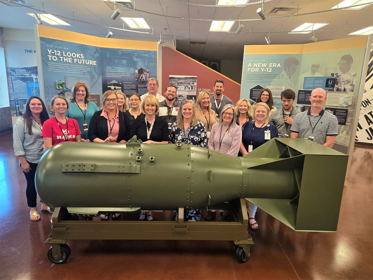 Y-12 NSC (@y12nsc) on Twitter photo We enjoyed hosting administrators from <a href="/ORSchools/">Oak Ridge Schools</a> at Y 12. They learned about our important national security work with the nuclear deterrent, reducing global threats, and fueling the Nuclear Navy, as well as the role that Y-12 plays in the local economy. #MyY12 We enjoyed hosting administrators from <a href="/ORSchools/">Oak Ridge Schools</a> at Y 12. They learned about our important national security work with the nuclear deterrent, reducing global threats, and fueling the Nuclear Navy, as well as the role that Y-12 plays in the local economy. #MyY12