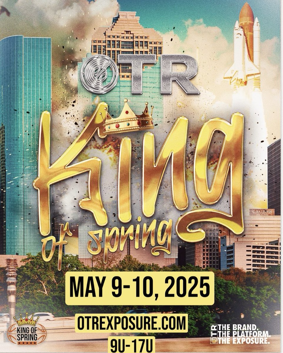 Marcus Sloan (@bigsloan32) on Twitter photo The <a href="/ExposureOtr/">OTRExposure</a> #KingOfSpring
HS teams, come get Live reps before the NCAA Live Period.
NO GAMES ON MOTHERβS DAY!
π May 9-10, 2025
π Greater Houston Area
β
ALL Levels of Competition
π Top players and programs in the country in attendance.
otrexposure.com/2025-otr-expos⦠The <a href="/ExposureOtr/">OTRExposure</a> #KingOfSpring
HS teams, come get Live reps before the NCAA Live Period.
NO GAMES ON MOTHERβS DAY!
π May 9-10, 2025
π Greater Houston Area
β
ALL Levels of Competition
π Top players and programs in the country in attendance.
otrexposure.com/2025-otr-exposβ¦