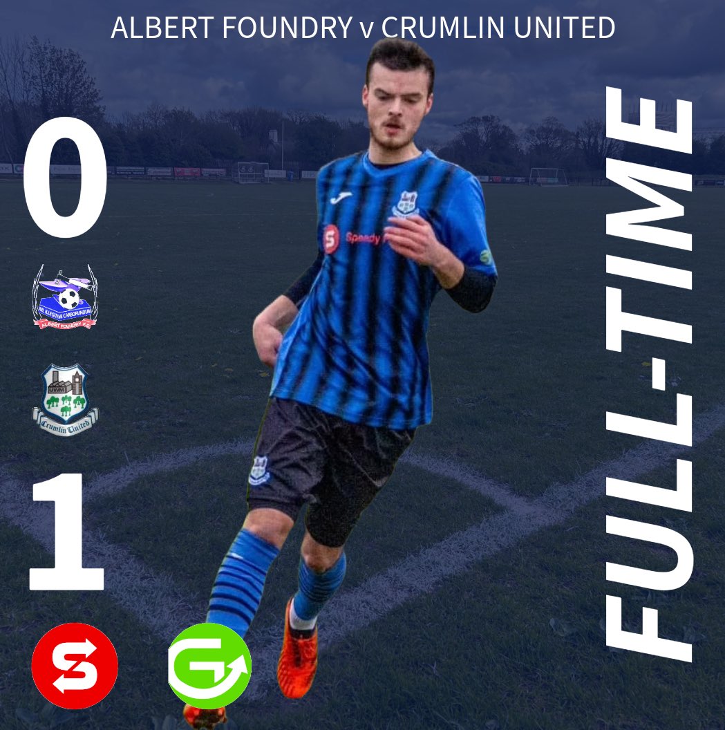 We leave West Belfast with 3 Points 💪