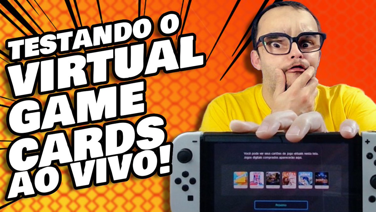 ColvaraDX's tweet image. 🚨 AO VIVO AGORA!
Testando o novo Virtual Game Card no Nintendo Switch 🕹️
Será que vale a pena? Vem ver tudo da atualização 20.0 comigo! 👀🔥
▶️ youtube.com/live/NGLlXNx6R…
#NintendoSwitch #VirtualGameCard #SwitchUpdate