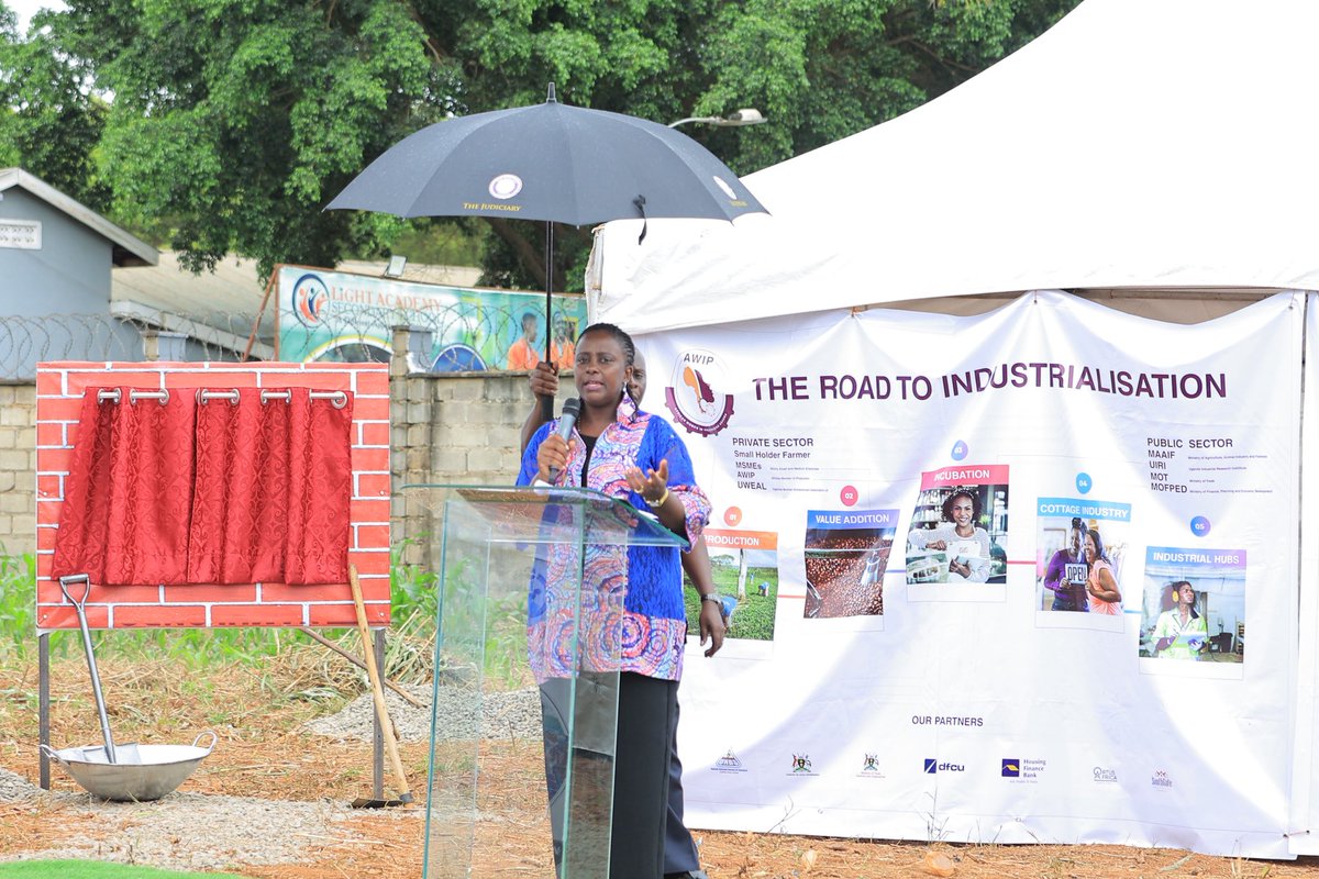 e_kasenene's tweet photo. Today, we laid more than a foundation—we declared a new future for Uganda’s women in industry.
The AWIP Pilot Industrial Hub in Munyonyo marks the beginning of a movement placing women at the center of Africa’s industrial transformation. https://t.co/UNyJwRi0VT