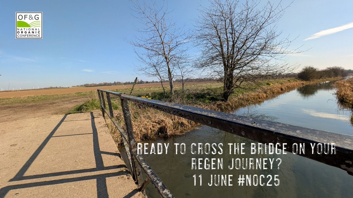 Get practical tips from two farms with more than 50 years combined experience of farming organically in Yorkshire. If you want to find out how the economics of organic stack up, register to secure you place at our National Organic Conference. bit.ly/4juMWzd
#NOC25