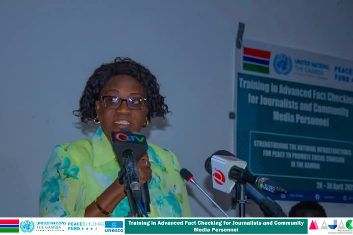 UNESCO Dakar 🏛️ #Education #Sciences #Culture (@unesco_dakar) on Twitter photo <a href="/karlfredpaul/">Karl-Frédérick Paul</a> <a href="/UNPeacebuilding/">United Nations Peacebuilding</a> <a href="/UNGuinea_Bissau/">UN Guinea-Bissau</a> “This training is a key investment in journalism and democracy in The #Gambia and West Africa, where disinformation can destabilise societies, erode trust, and threaten peace,” said Mrs Naomi Williams, Deputy Permanent Secretary, <a href="/Info_Ministry_/">Ministry of Information - The Gambia</a> . <a href="/karlfredpaul/">Karl-Frédérick Paul</a> <a href="/UNPeacebuilding/">United Nations Peacebuilding</a> <a href="/UNGuinea_Bissau/">UN Guinea-Bissau</a> “This training is a key investment in journalism and democracy in The #Gambia and West Africa, where disinformation can destabilise societies, erode trust, and threaten peace,” said Mrs Naomi Williams, Deputy Permanent Secretary, <a href="/Info_Ministry_/">Ministry of Information - The Gambia</a> .