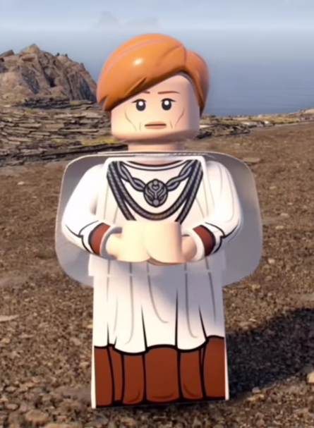 The LEGO Character of the day is Mon Mothma from LEGO Star Wars: The Skywalker Saga