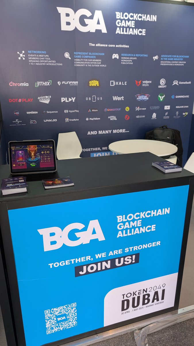Just wrapped up an amazing #Token2049 in Dubai 🇦🇪 
Proud to represent <a href="/Olderfall/">Olderfall</a> and share our vision for on-chain competitive gaming ⚔️
Big thanks to <a href="/BGameAlliance/">Blockchain Game Alliance</a> for the booth space and the great vibes as always 🫶