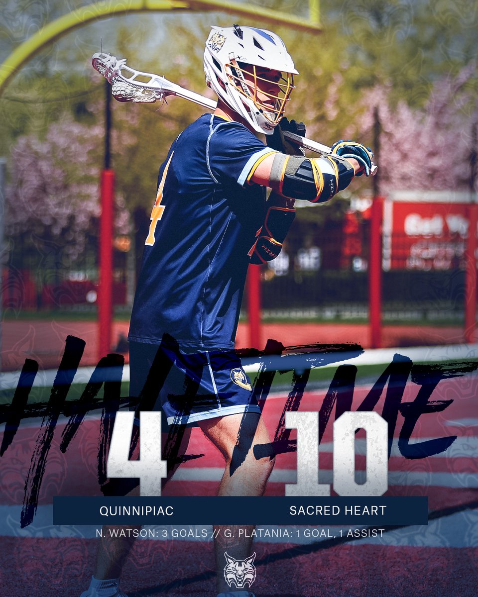 At the half.

#BobcatNation x #NCAALAX