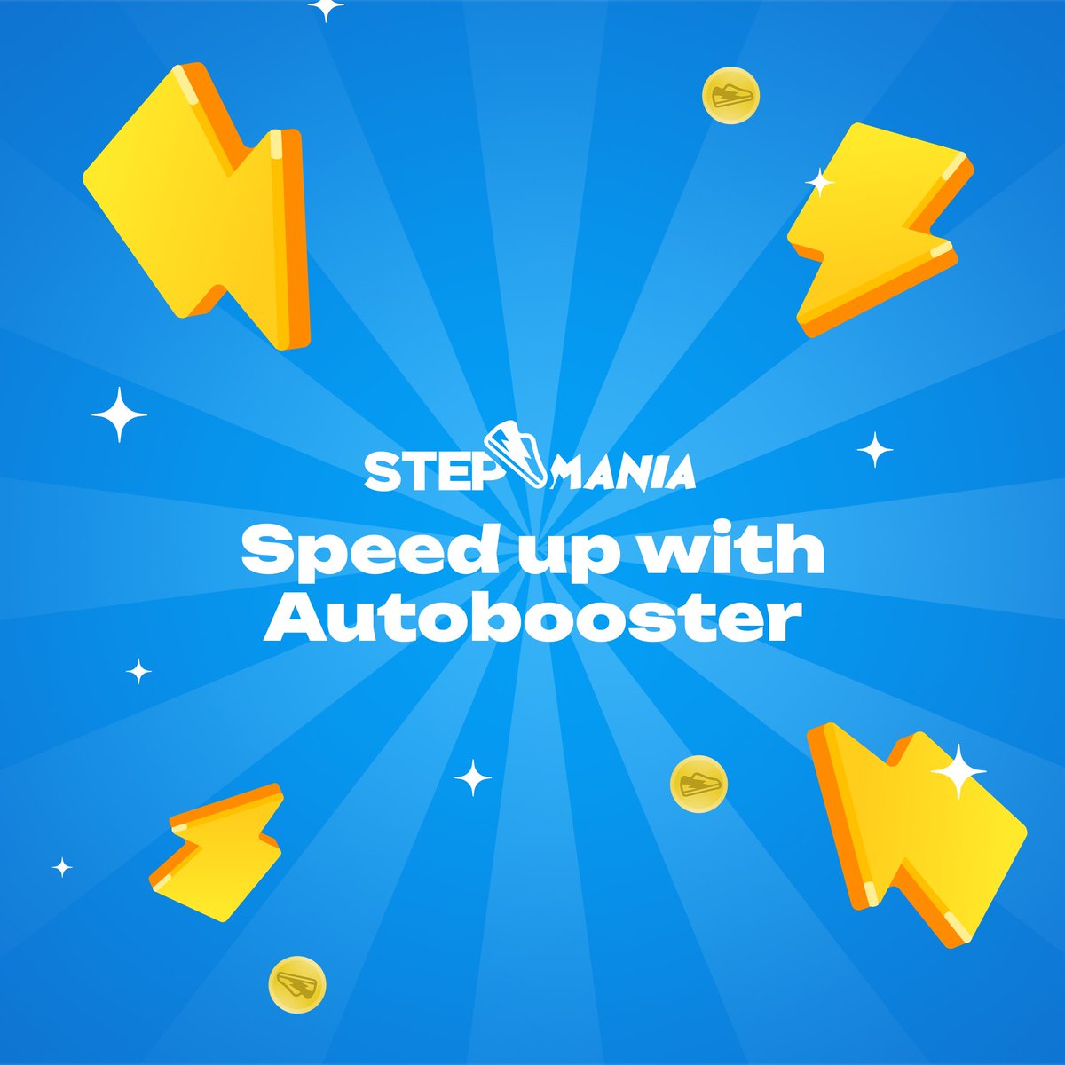 ⚡️Autobooster in StepMania!

No need to log in every hour – the autobooster activates boosts and increases the value of every #step

🔍 Where to get it: in the shop or via the lightning button on the main screen.
Perfect for a long weekend!
Congrats are welcome in the form of
