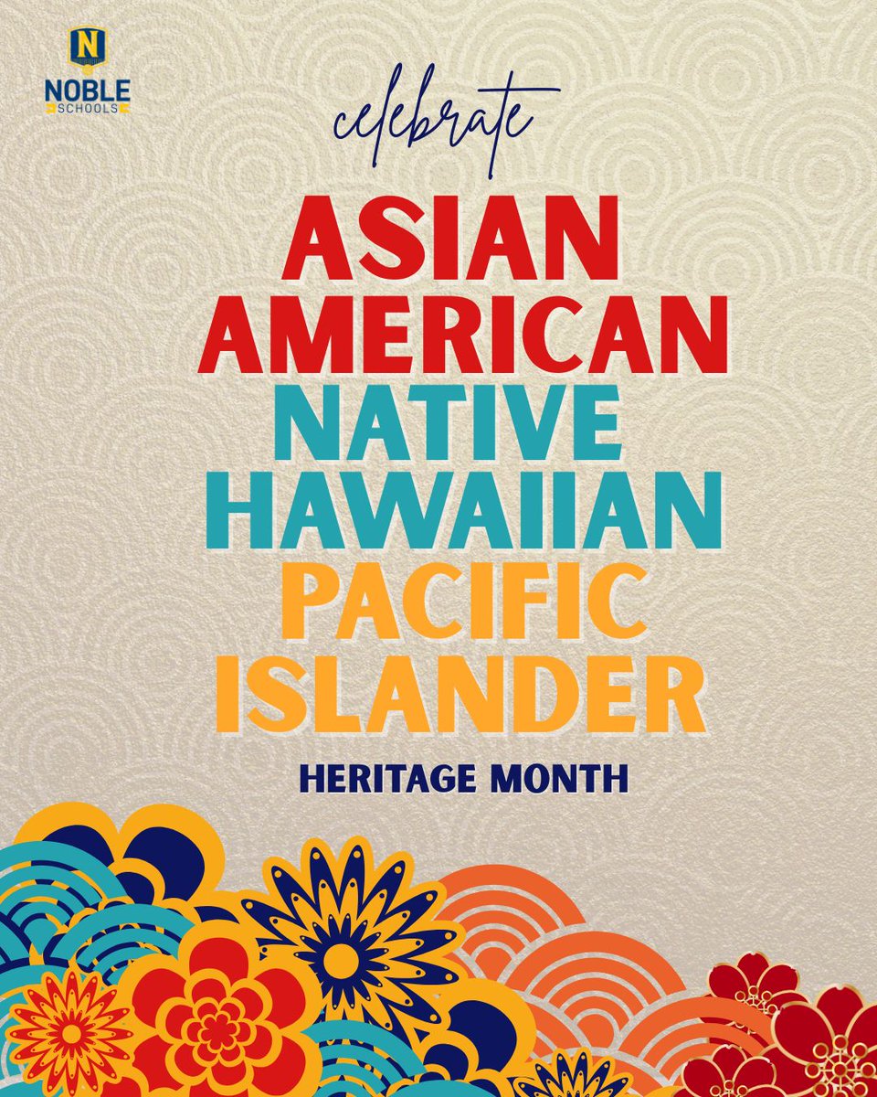 BeNobleMuchin's tweet photo. May is AANHPI Heritage Month—a powerful reminder to honor, learn from, and celebrate the full spectrum of AANHPI histories, stories, and brilliance. We will amplify these voices today…and every day. 🌺🌏 #AANHPIHeritageMonth #OwnOurStories https://t.co/7wLzTjcHPd