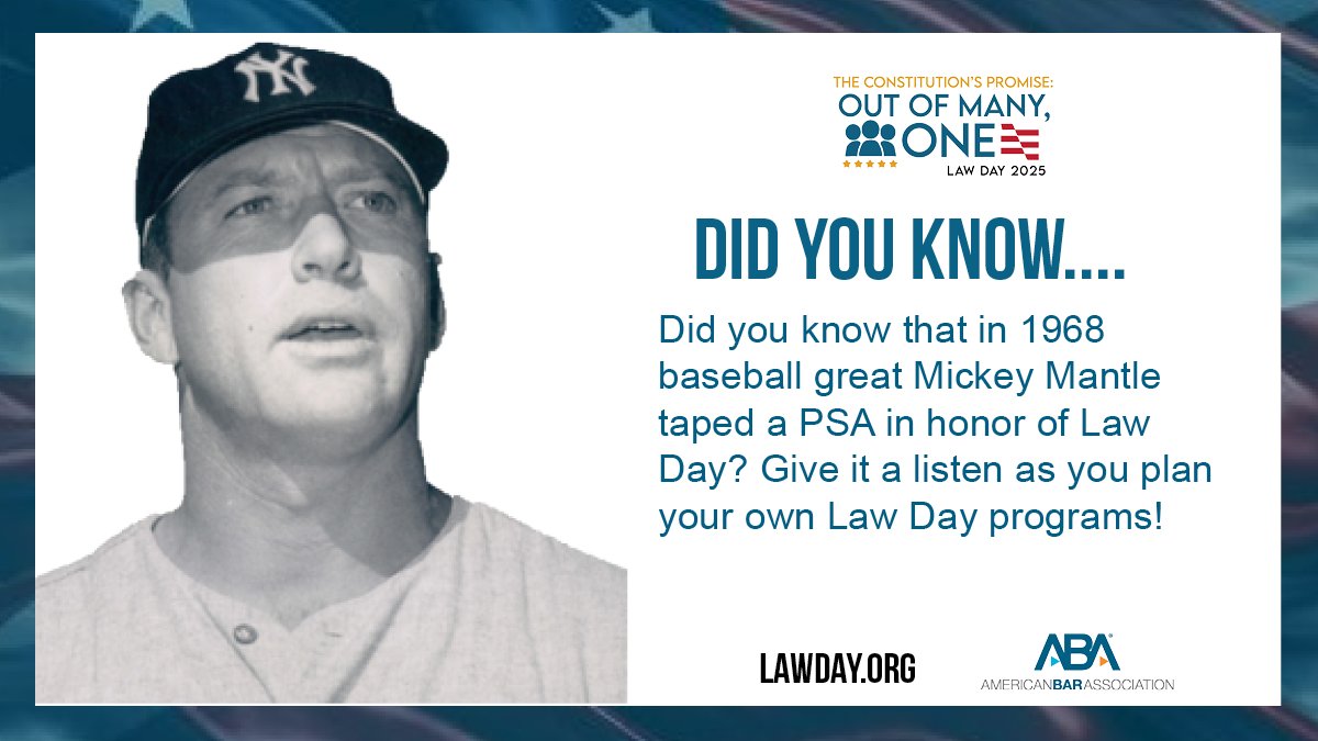 abapubliced's tweet image. Law Day PSAs are so much fun! ambar.org/il86u8xj