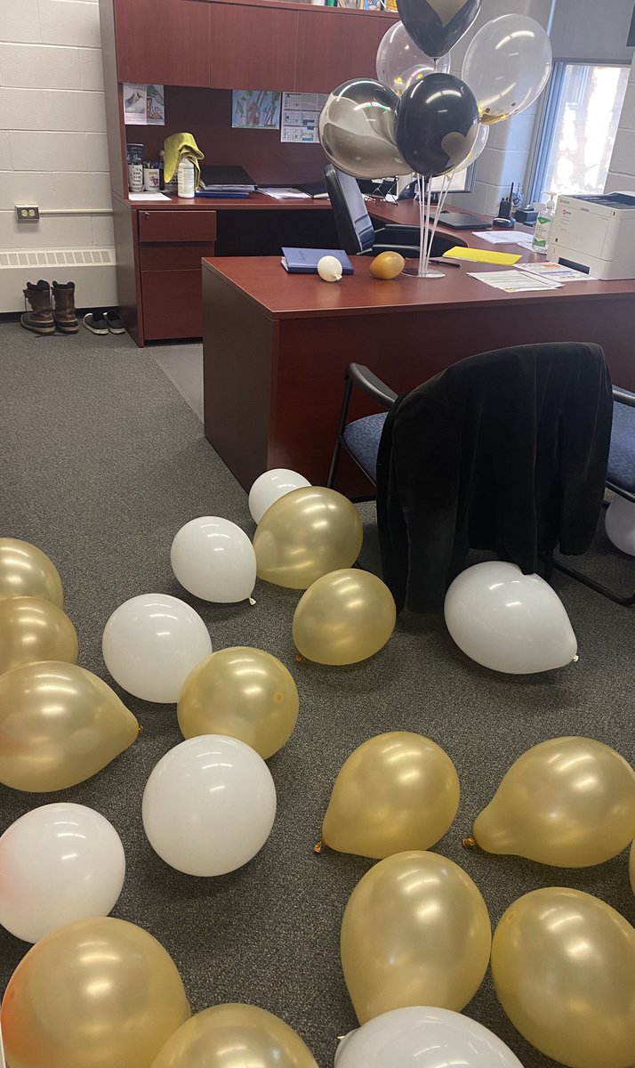 Happy #nationalprincipalday to all of my principal friends and colleagues. I was spoiled today by the <a href="/stalphonsusces/">St. Alphonsus</a> students and staff!