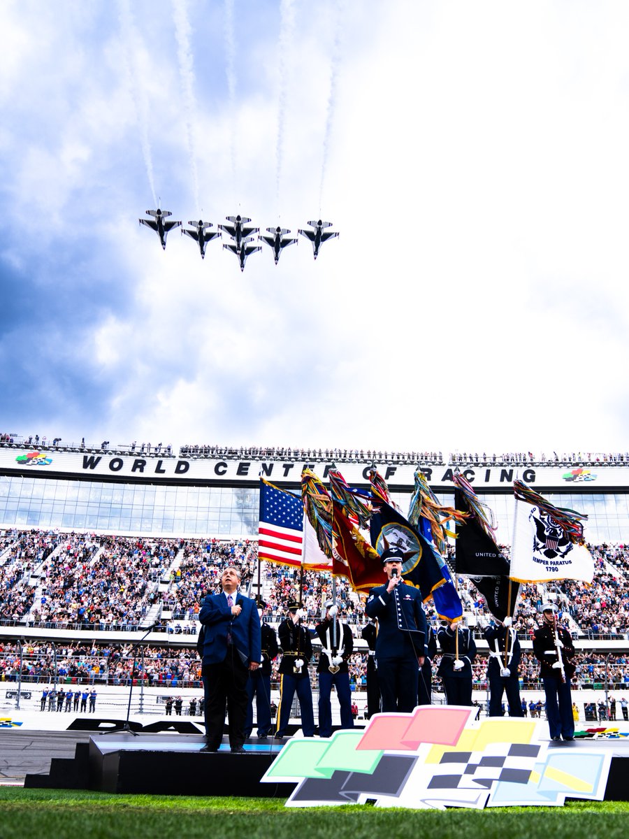 Daytona International Speedway (@daytona) on Twitter photo A tradition unlike any other.
#NASCARSalutes A tradition unlike any other.
#NASCARSalutes