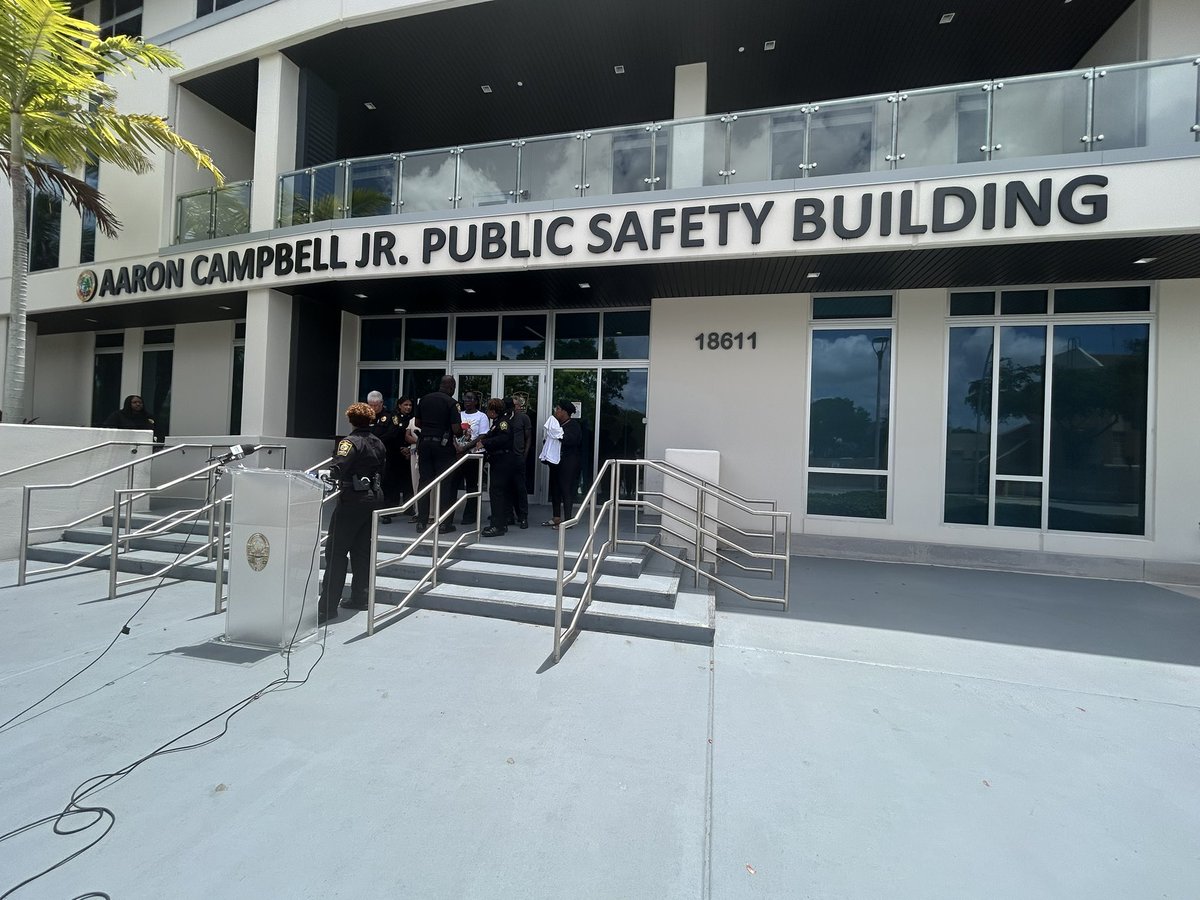 A south Florida man is accused of speeding, drinking &amp; driving without a license, and killing a man in a hit-and-run!  

We’re outside the Public Safety building in #MiamiGardens where the victim’s family stands in tears.  At 5 — their emotional message on <a href="/nbc6/">NBC 6 South Florida</a>.