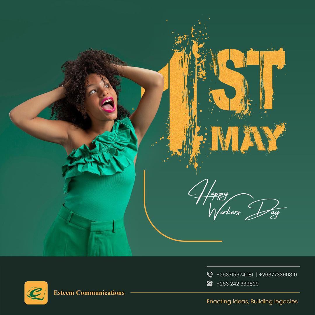 Esteem Communications (@esteemcomms) on Twitter photo Cheers to innovation, ingenuity, excellence and productivity.
Esteem Communications - Enacting ideas, Building legacies.
#WorkersDay2025
<a href="/takemorem1/">Takemore Mazuruse</a> <a href="/zimlifestylehub/">Zim Lifestyle Magazine</a> <a href="/winnersnetworkg/">Winners Network Global</a> <a href="/Zinestafrica/">Zinest</a> Cheers to innovation, ingenuity, excellence and productivity.
Esteem Communications - Enacting ideas, Building legacies.
#WorkersDay2025
<a href="/takemorem1/">Takemore Mazuruse</a> <a href="/zimlifestylehub/">Zim Lifestyle Magazine</a> <a href="/winnersnetworkg/">Winners Network Global</a> <a href="/Zinestafrica/">Zinest</a>