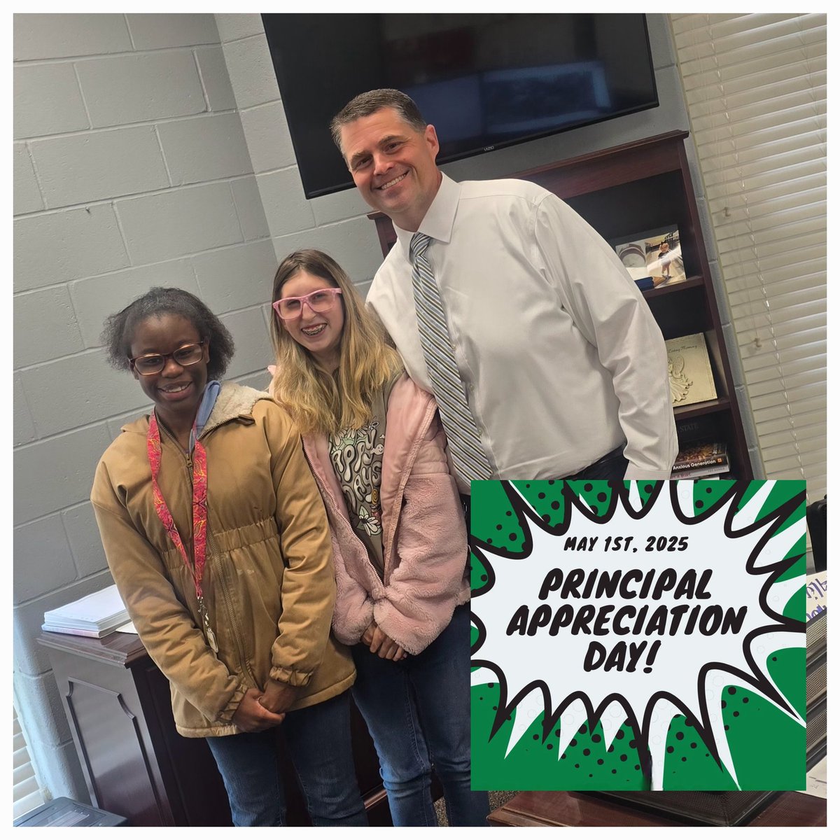 Happy Principal Appreciation Day Mr. Witt! <a href="/DCSeNews/">DCS News</a> #PrincipalAppreciationDay