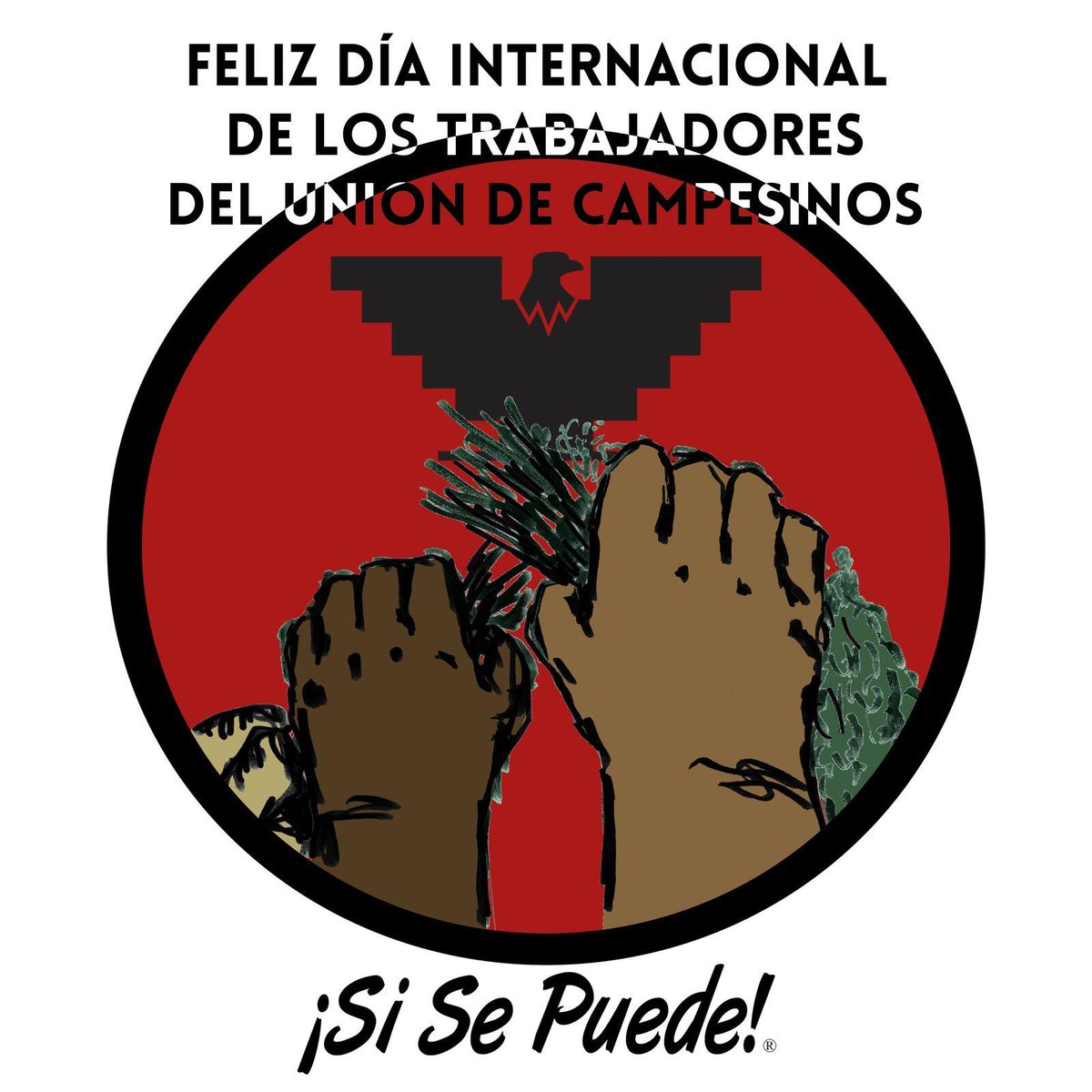 Happy International Workers Day from the United Farm Workers!

Feliz Día Internacional de los Trabajadores de la Unión de Campesinos!

 #MayDay2025