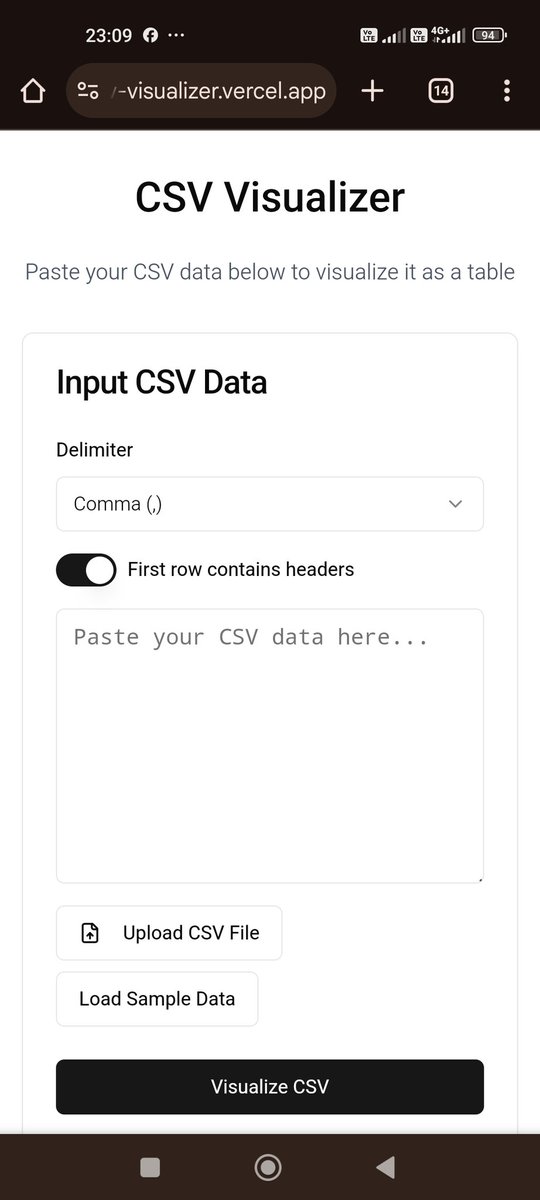 muenash's tweet photo. A CVS visualizer app done by v0 tool from Vercel 
https://t.co/LIRQ6jhZmF
As part of the #ALX_AiSK course. @alx_africa https://t.co/6BJZgLsIfQ