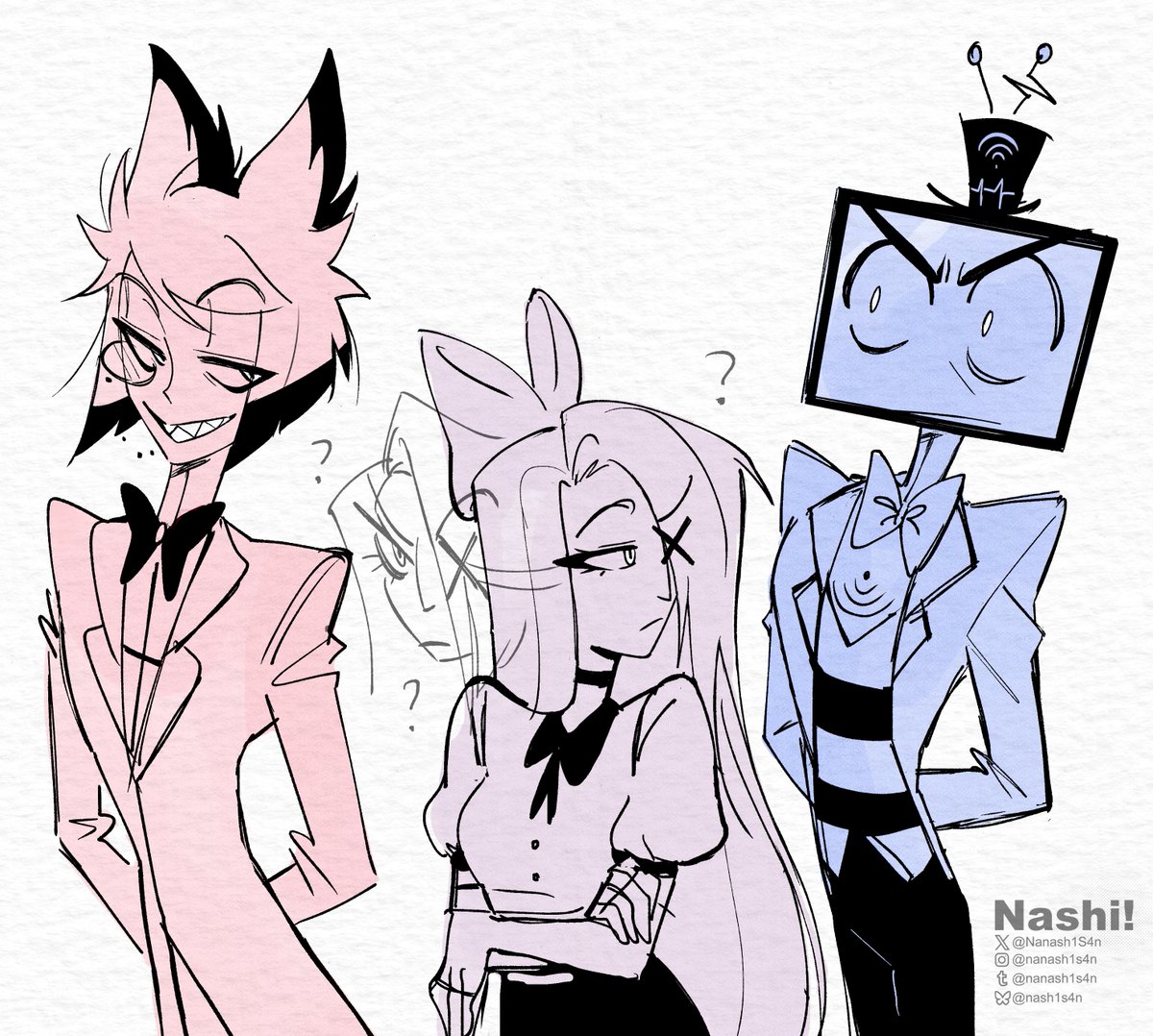 :)
>:(
#RadioStatic #HazbinHotelFanart