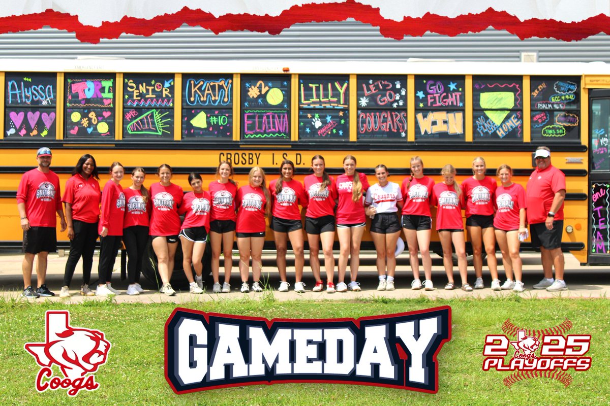 🥎PLAYOFFS ROUND 2🥎
👆GAME 1 of 3
🗓 May 1, 2025
🏟 Deer Park HS
🆚 Angleton HS
🕢 5:30
⚡️ Bring the ENERGY!!